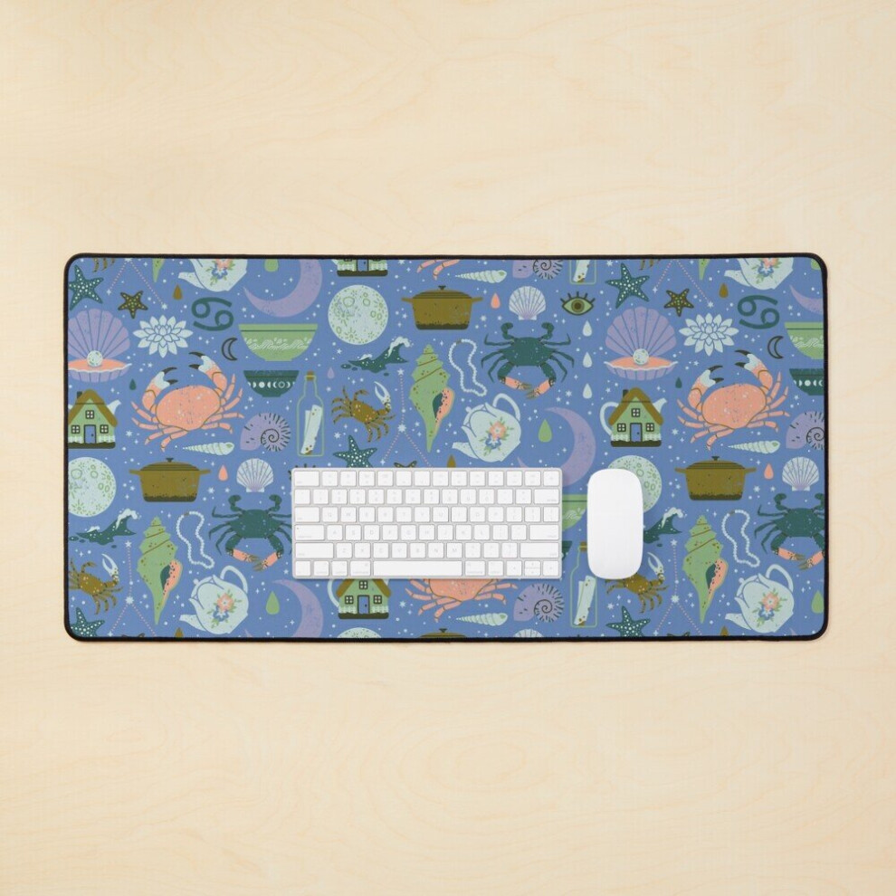 Desk Mat Cancer Season Large Gaming Mouse Pad 35X16 Inch 7802738379761