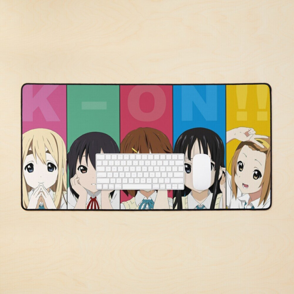 Desk Mat K-On! 2 Large Gaming Mouse Pad 35X16 Inch 7802738323597