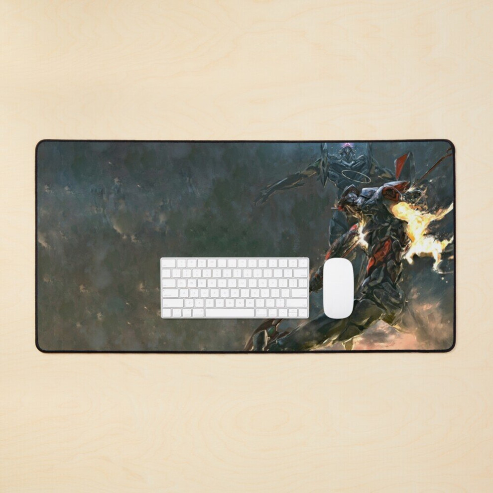 Desk Mat Evangelion Large Gaming Mouse Pad 35X16 Inch 7802738333664