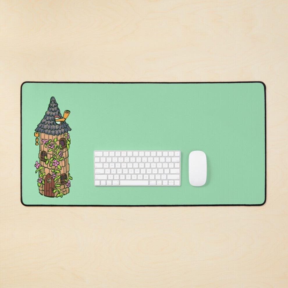 Desk Mat I Draw The Wizard Tower / Stardew Valley Large Gaming Mouse Pad 35X16 Inch 7802738405941