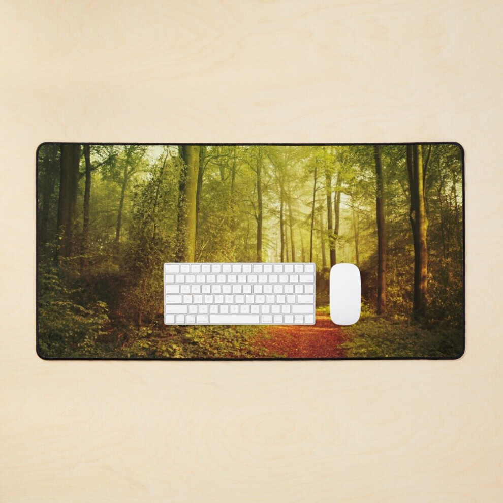 Desk Mat October Forest Large Gaming Mouse Pad 35X16 Inch 7802738383966