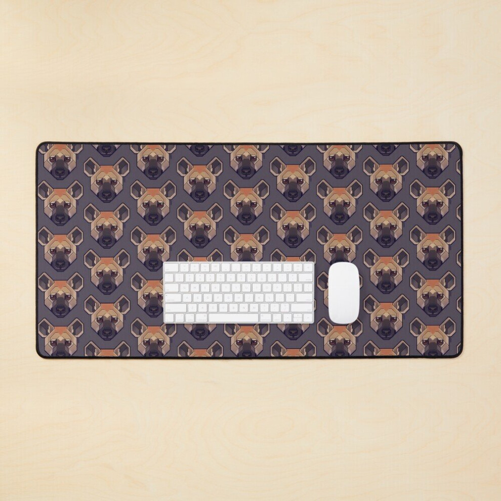 Desk Mat Spotted Hyena Large Gaming Mouse Pad 35X16 Inch 7802738401233