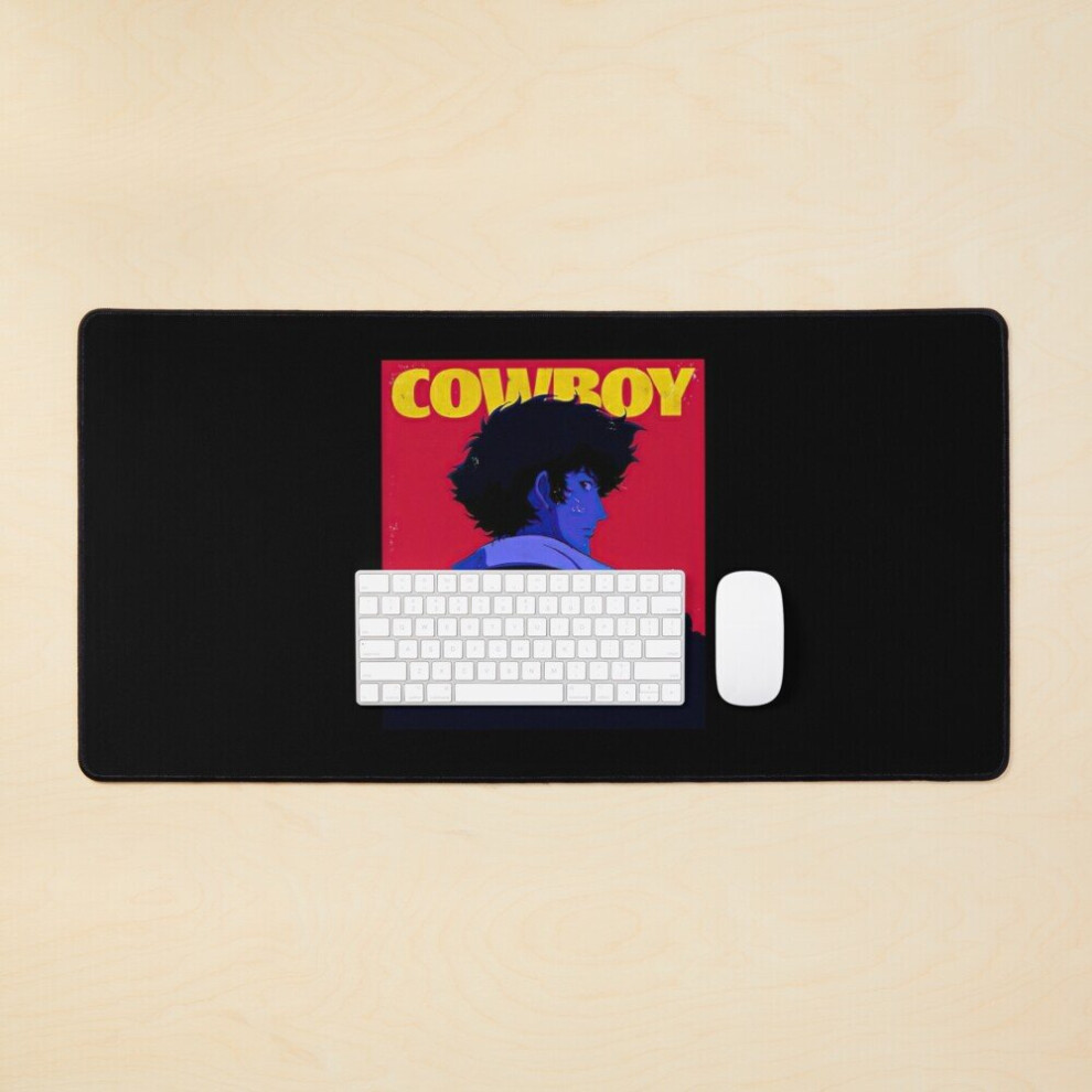 Desk Mat Vintage Cowboy Bebop Large Gaming Mouse Pad 35X16 Inch 7802738339635