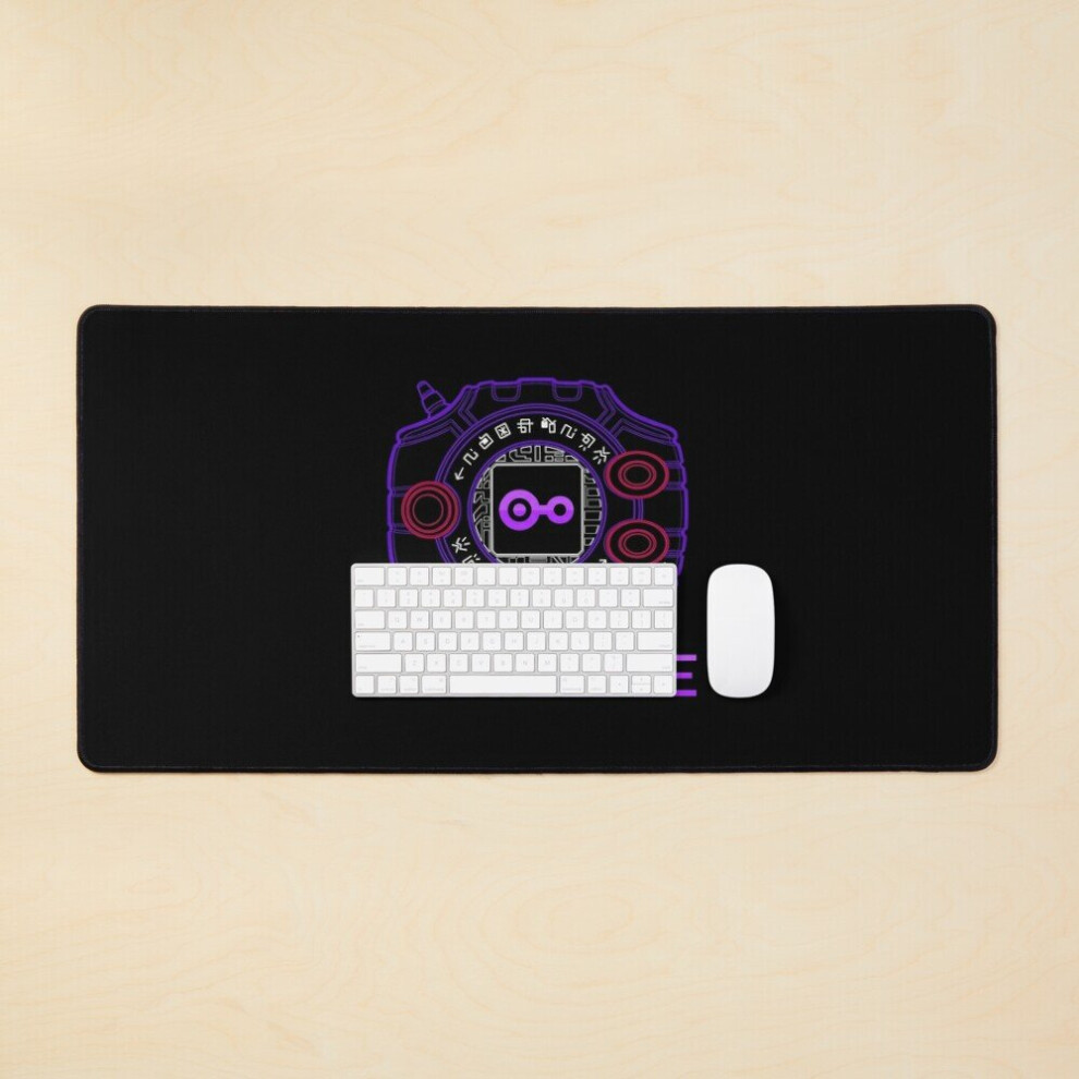 Desk Mat Digimon Knowledge Large Gaming Mouse Pad 35X16 Inch 7802738328646