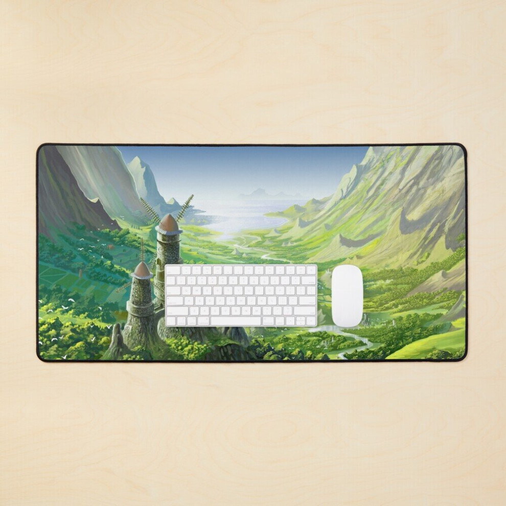 Desk Mat The Valley Of The Wind Large Gaming Mouse Pad 35X16 Inch 7802738333565