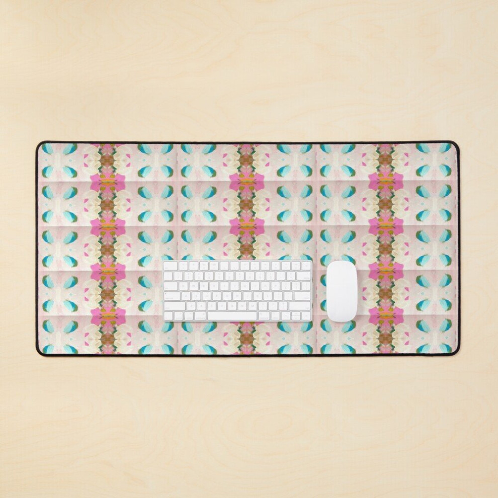 Desk Mat Laura Park - Monet Garden Large Gaming Mouse Pad 35X16 Inch 7802738337297