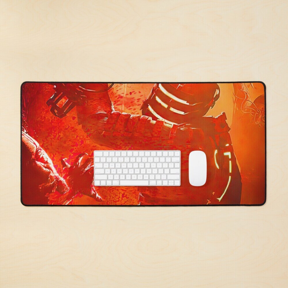 Desk Mat Dead Space Horror Artwork Xc-1 Large Gaming Mouse Pad 35X16 Inch 7802738353259