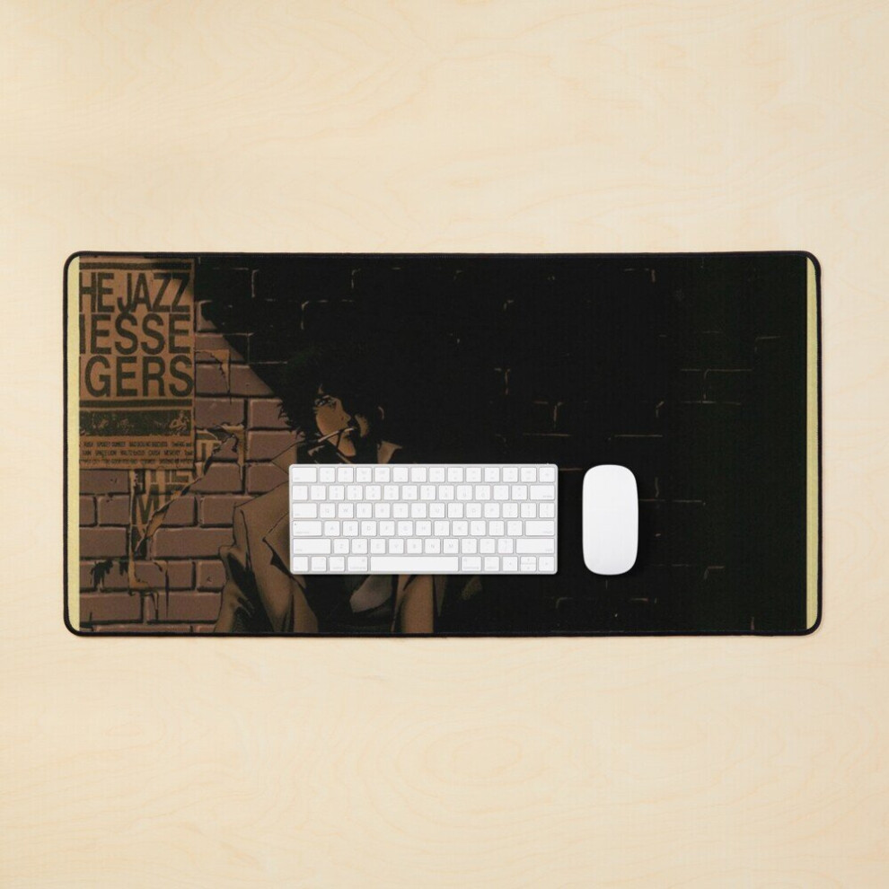 Desk Mat Cowboy Bebop Large Gaming Mouse Pad 35X16 Inch 7802738359152