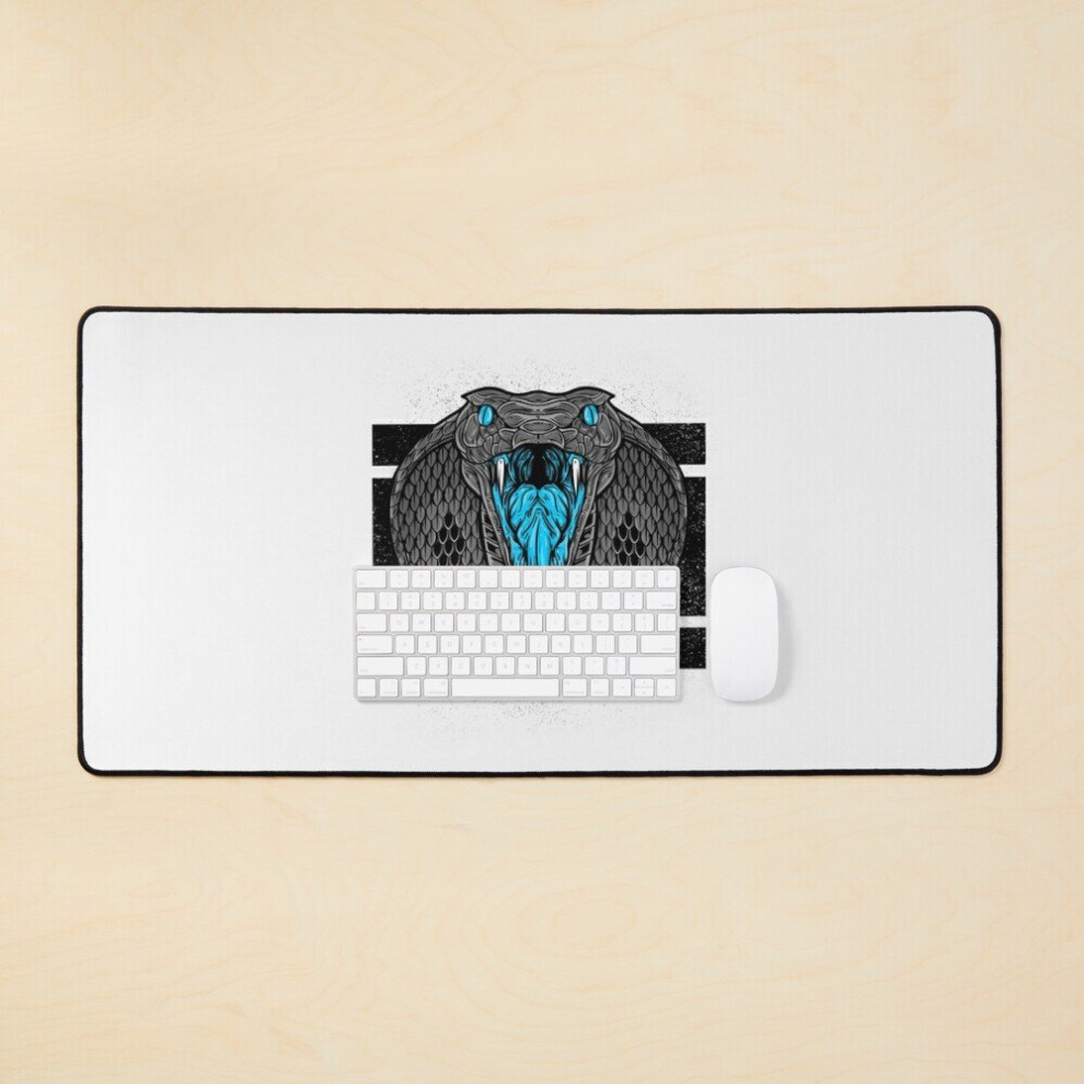 Desk Mat Electro Snake Large Gaming Mouse Pad 35X16 Inch 7802738362862