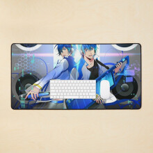 Desk Mat Vocaloid - Kaito Large Gaming Mouse Pad 35x16 inch