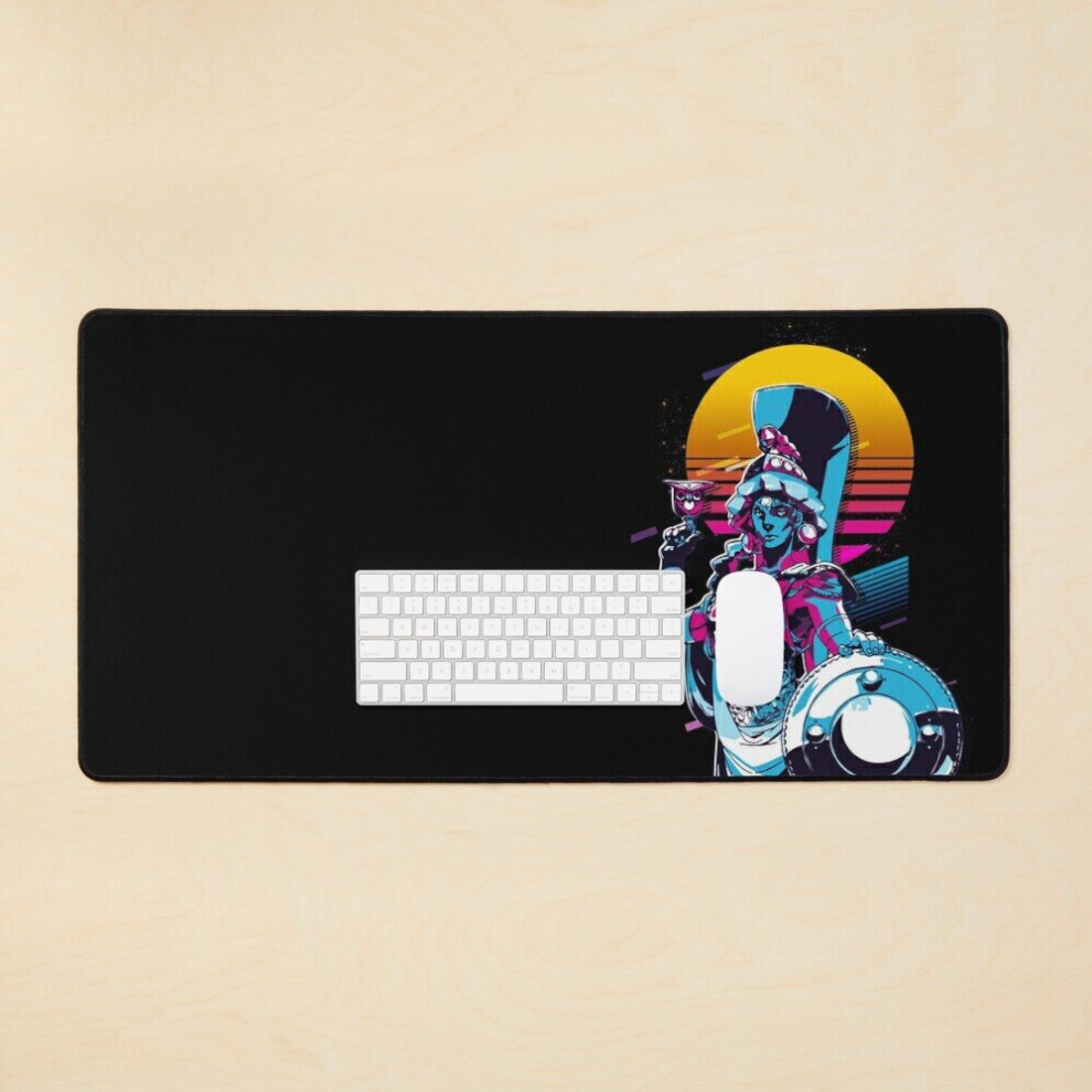 Desk Mat Athena - Hades (80S Retro) Large Gaming Mouse Pad 35X16 Inch 7802738380439