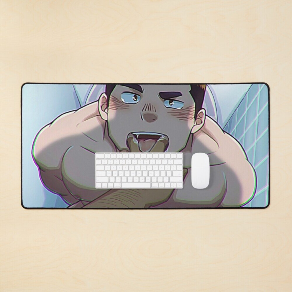 Desk Mat Bara Mouth Off Large Gaming Mouse Pad 35X16 Inch 7802738318609