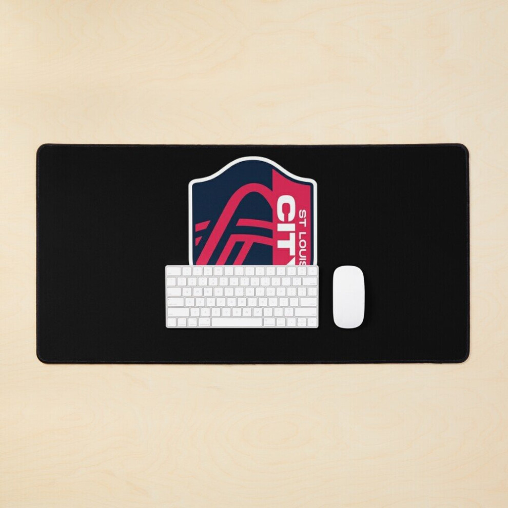 Desk Mat St. Louis City Sc Large Gaming Mouse Pad 35X16 Inch 7802738353624