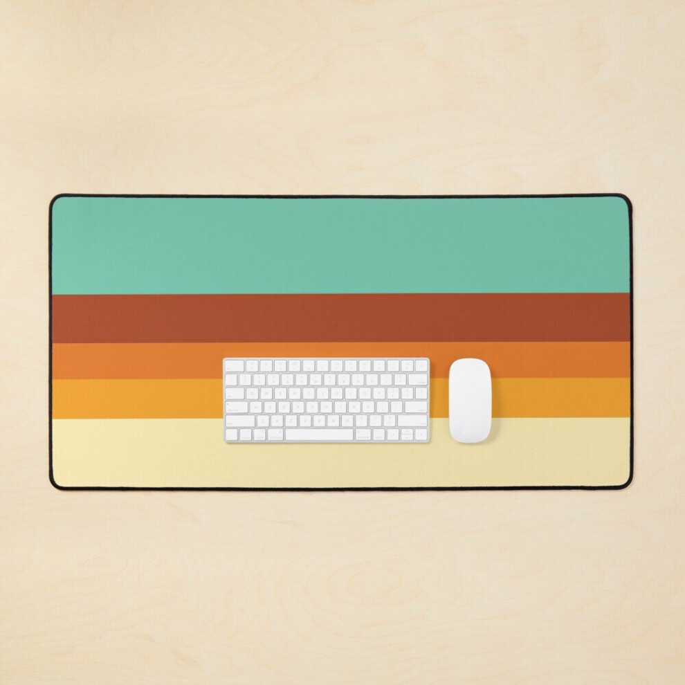Desk Mat Retro Land Large Gaming Mouse Pad 35X16 Inch 7802738342727
