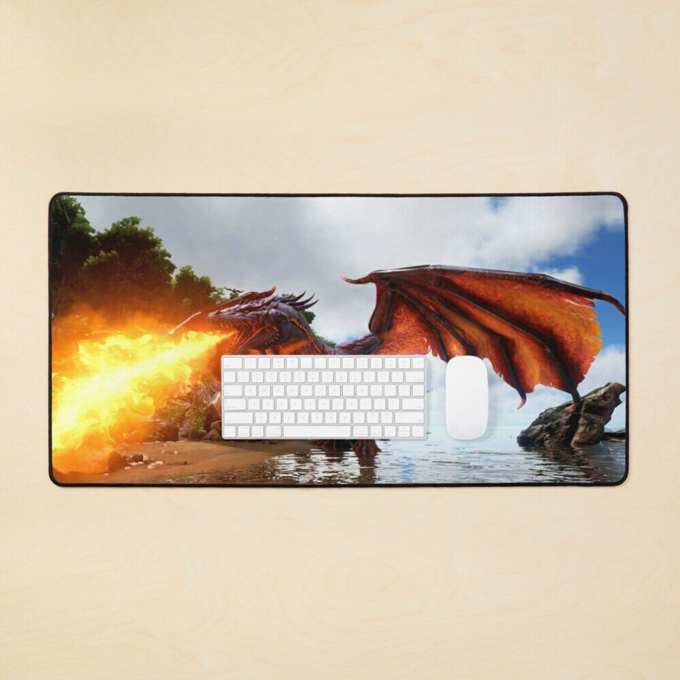 Desk Mat Ark: Survival Evolved Large Gaming Mouse Pad 35X16 Inch 7802738380996