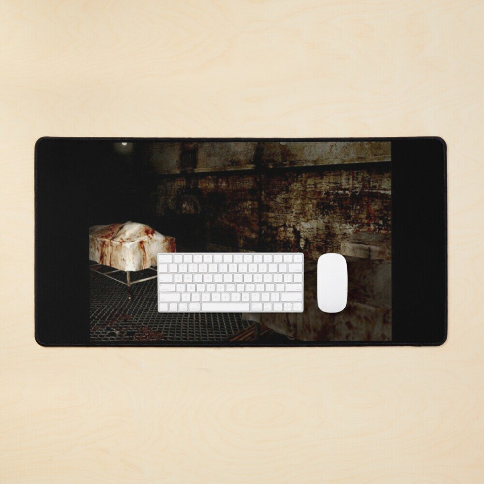Desk Mat Silent Hill 2 Brookhaven Hospital Large Gaming Mouse Pad 35X16 Inch 7802738353563
