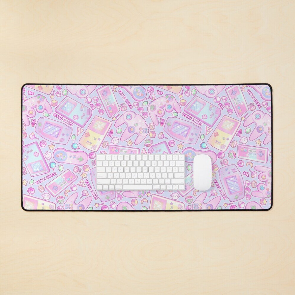 Desk Mat Game Over! Large Gaming Mouse Pad 35X16 Inch 7802738318715