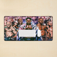 Desk Mat UFC's finest stars Large Gaming Mouse Pad 35x16 inch
