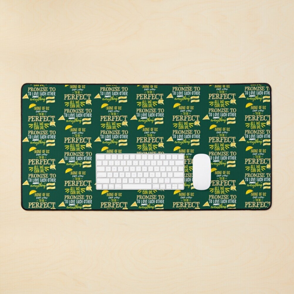Desk Mat Love Is The Best Thing We Do Large Gaming Mouse Pad 35X16 Inch 7802738360745