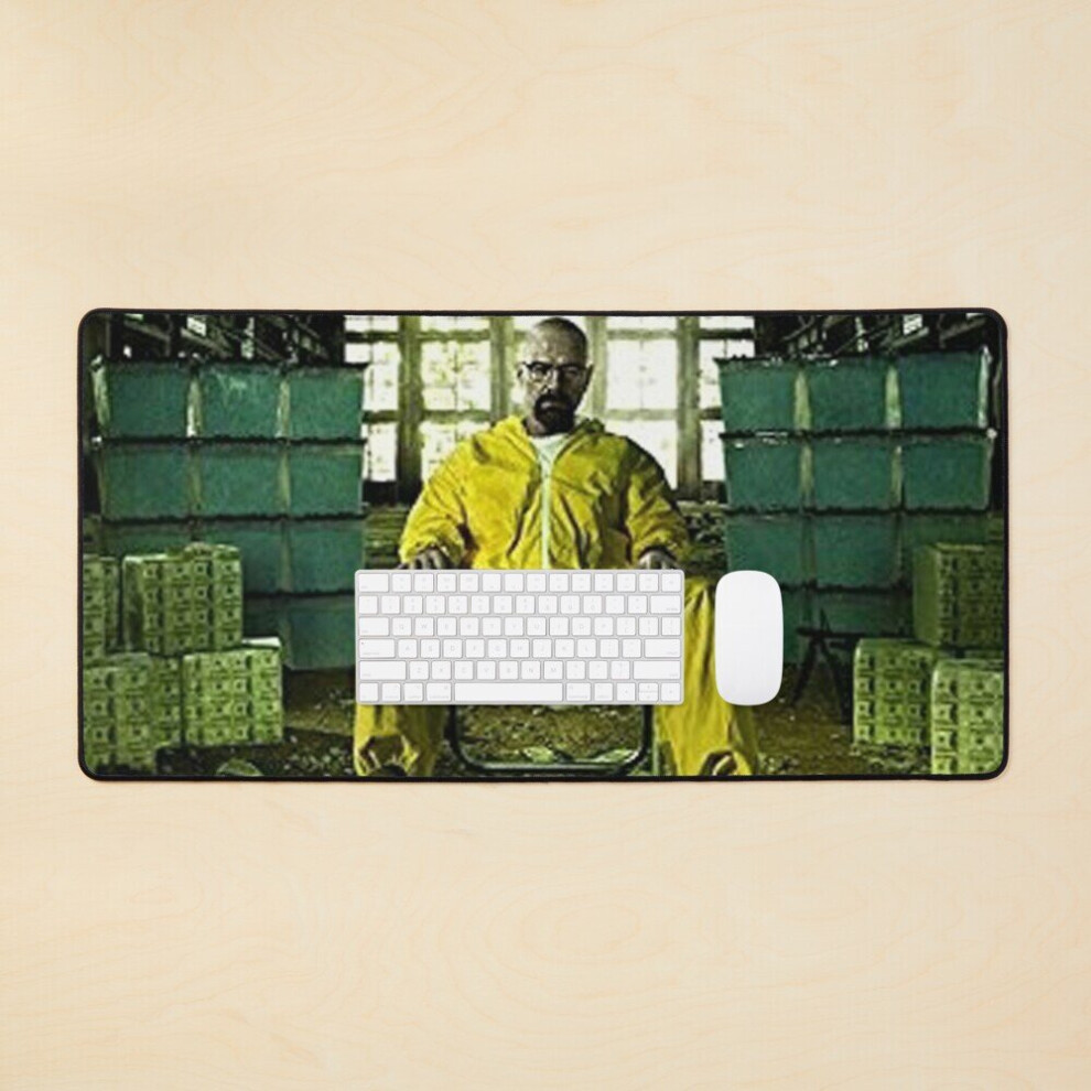 Desk Mat Breaking Bad - Heisenberg Large Gaming Mouse Pad 35X16 Inch 7802738353051