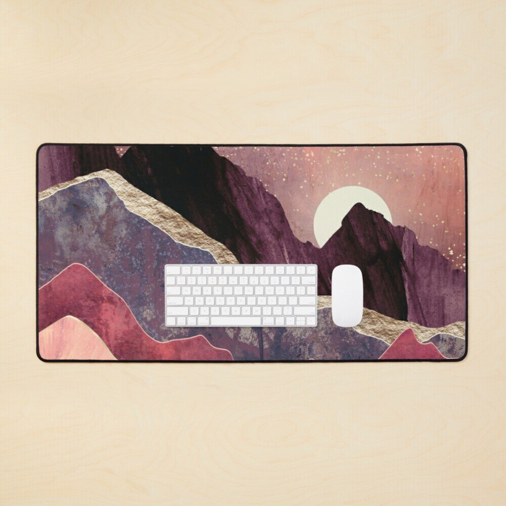 Desk Mat Blush Vista Large Gaming Mouse Pad 35X16 Inch 7802738326215