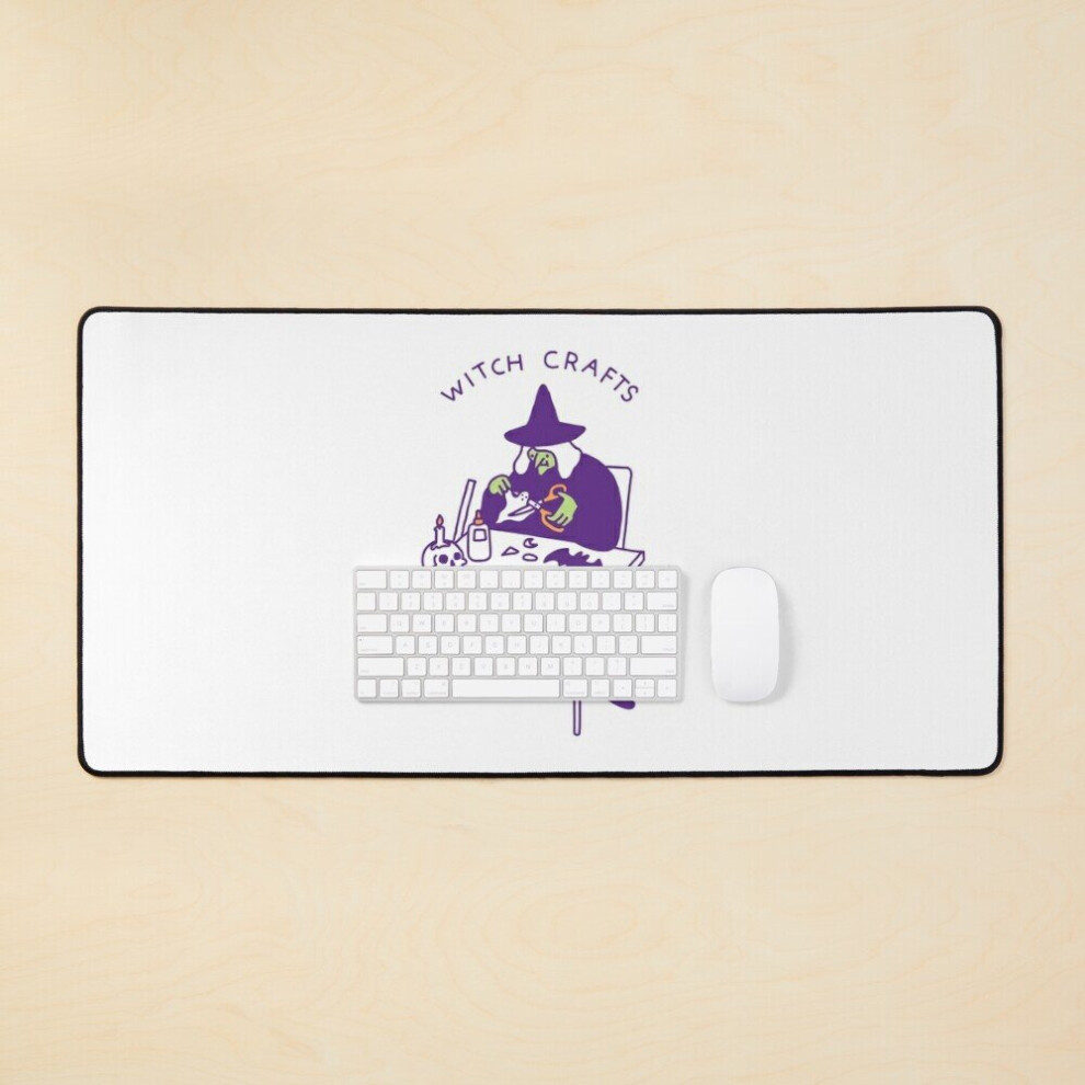Desk Mat Witch Crafts Large Gaming Mouse Pad 35X16 Inch 7802738380859