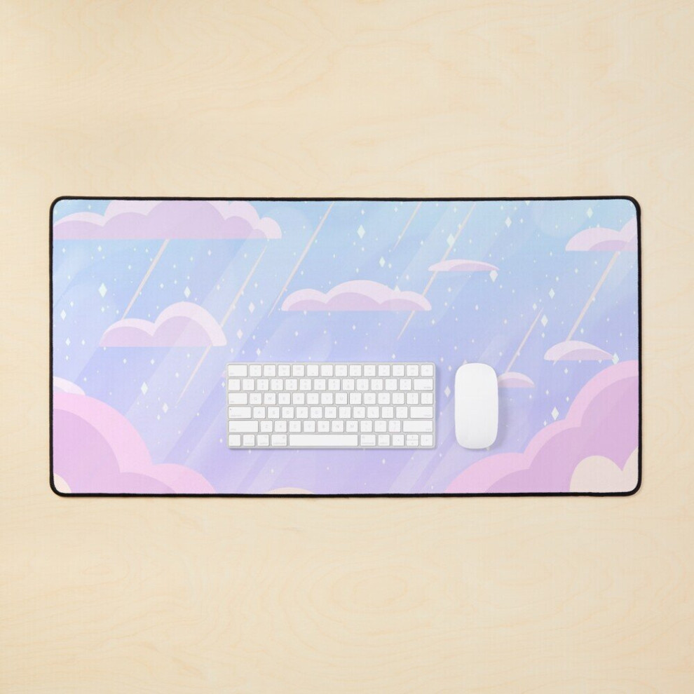 Desk Mat Pastel Heaven Large Gaming Mouse Pad 35X16 Inch 7802738337082