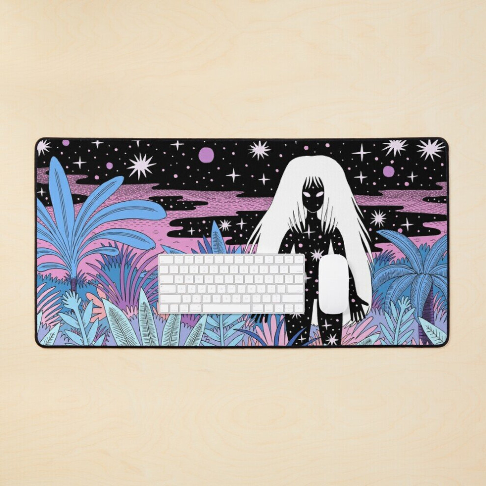 Desk Mat Goddess Large Gaming Mouse Pad 35X16 Inch 7802738316209