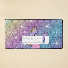 Desk Mat Epcot Figment Beacon of Magic Large Gaming Mouse Pad 35x16 inch