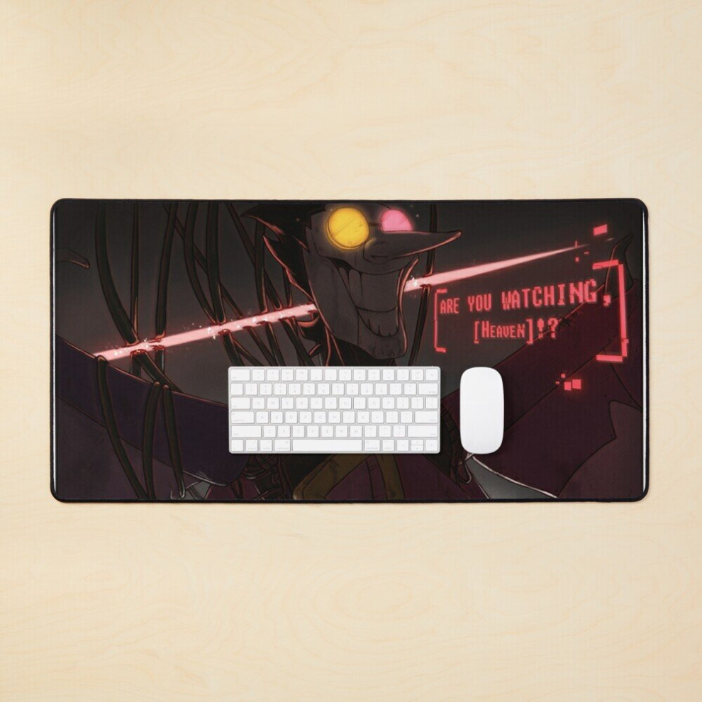 Desk Mat Spamton Neo Deltarune Large Gaming Mouse Pad 35X16 Inch 7802738387599