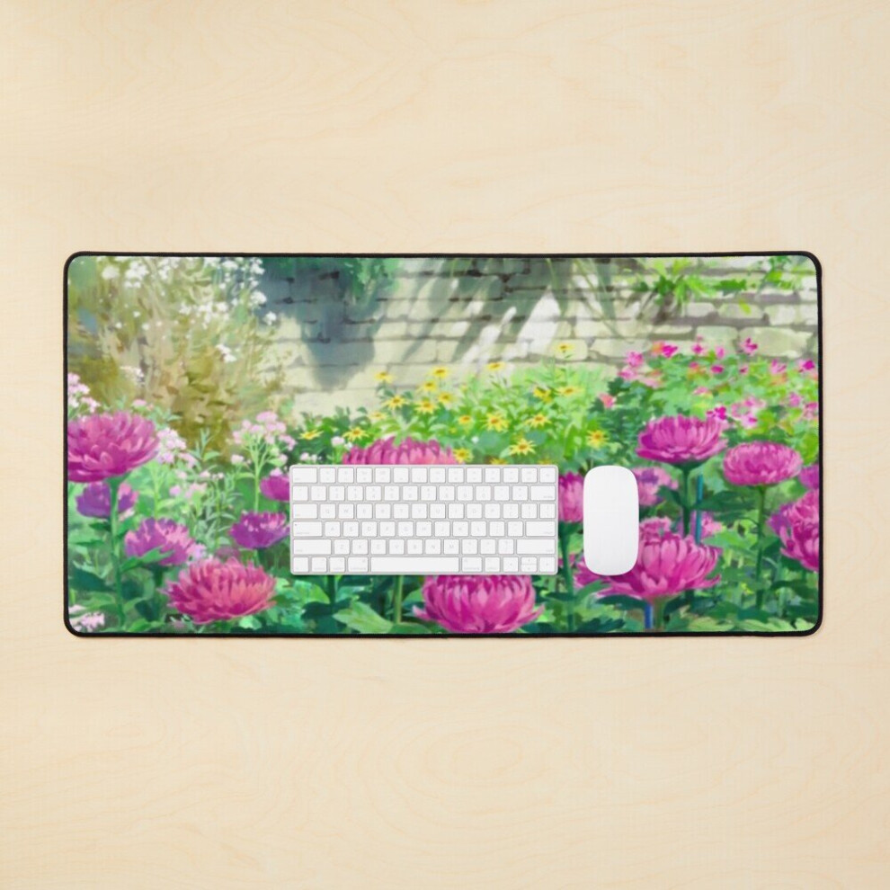 Desk Mat Mary And The Witch's Flowers Peonies Large Gaming Mouse Pad 35X16 Inch 7802738394610