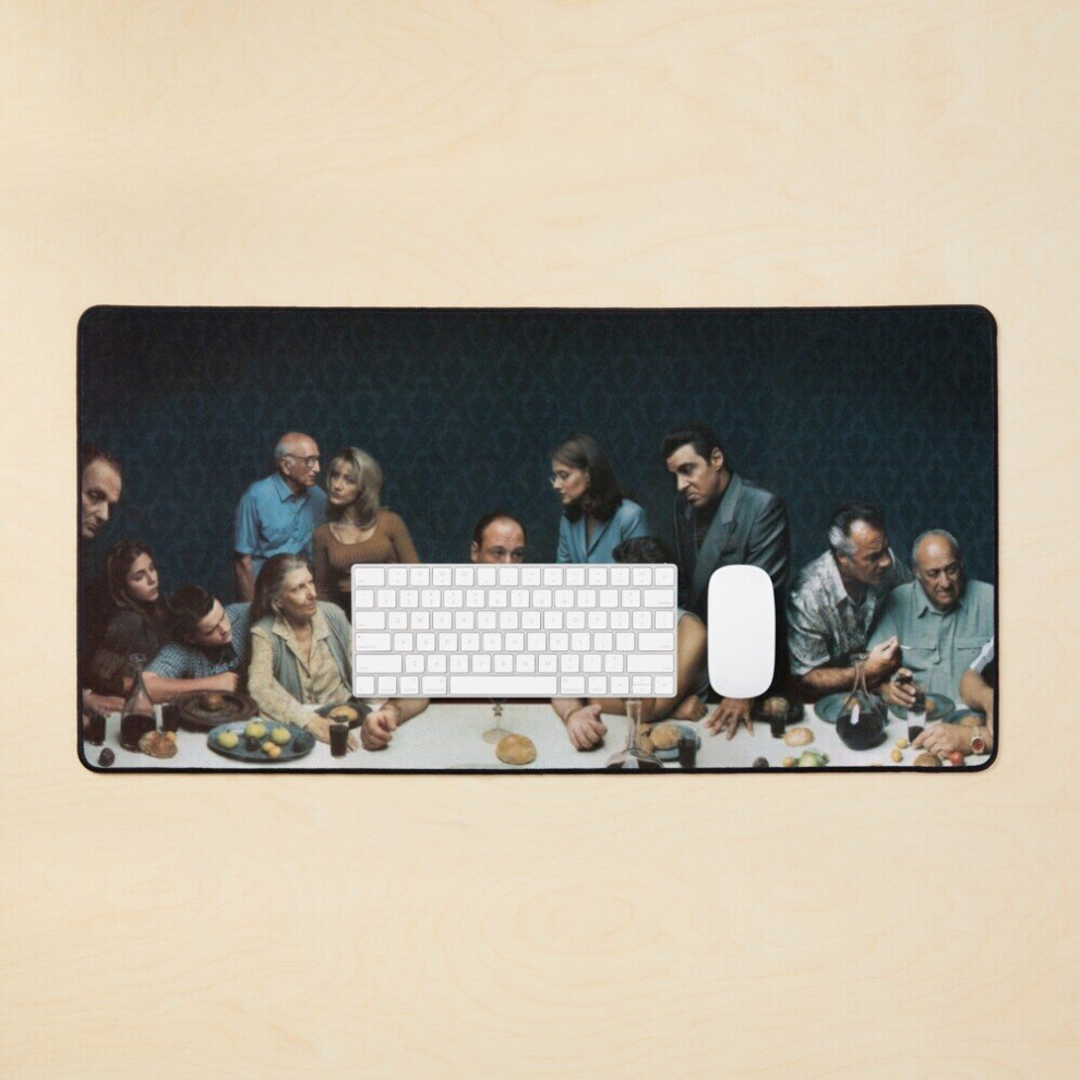 Desk Mat The Supper Last Sopranos Vintage Large Gaming Mouse Pad 35X16 Inch 7802738336849