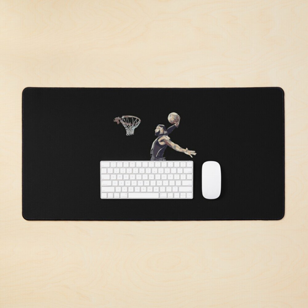 Lebron James Large Desk Mat - 35X16 In Extended Gaming Mouse Pad With Non-Slip Rubber Base 7802738355703