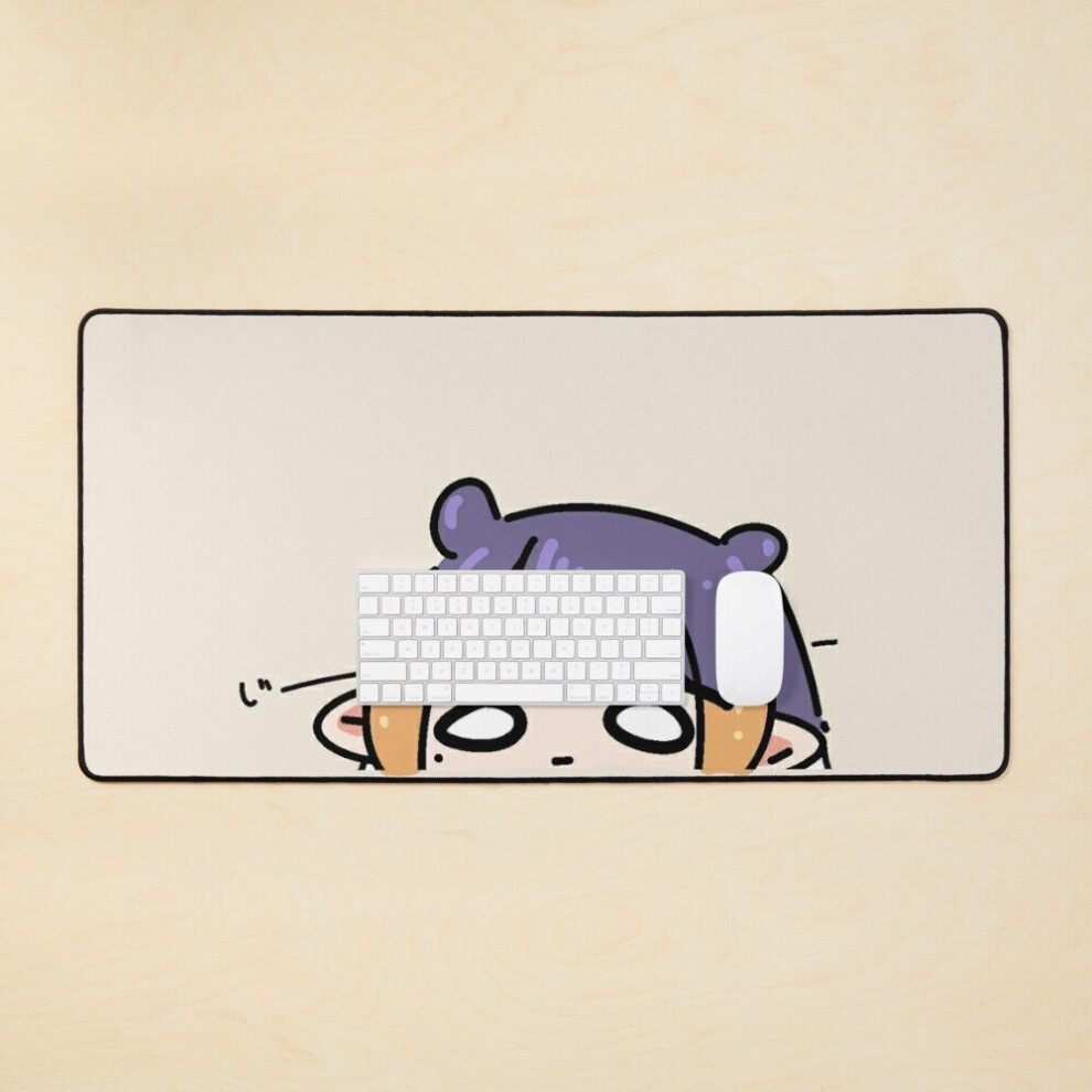 Desk Mat Ina Peeking Large Gaming Mouse Pad 35X16 Inch 7802738316179