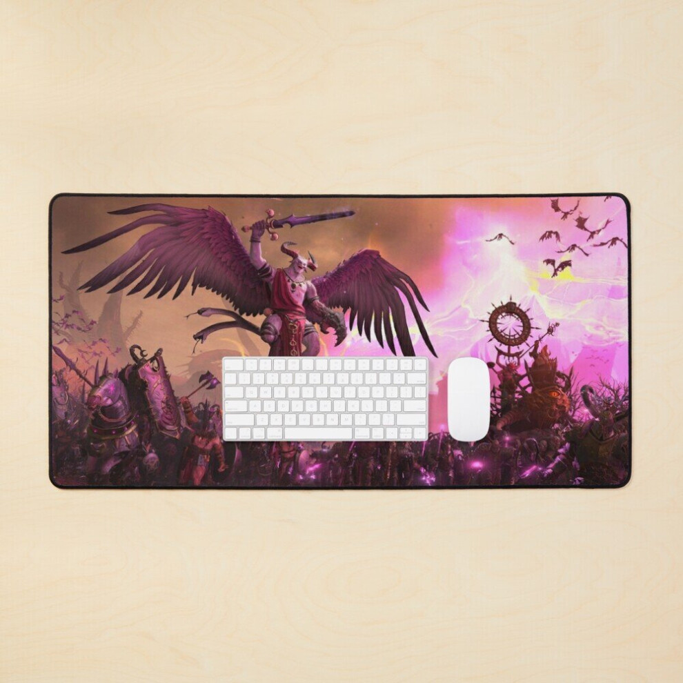 Desk Mat Total War - War Hammer 3 Large Gaming Mouse Pad 35X16 Inch 7802738323818