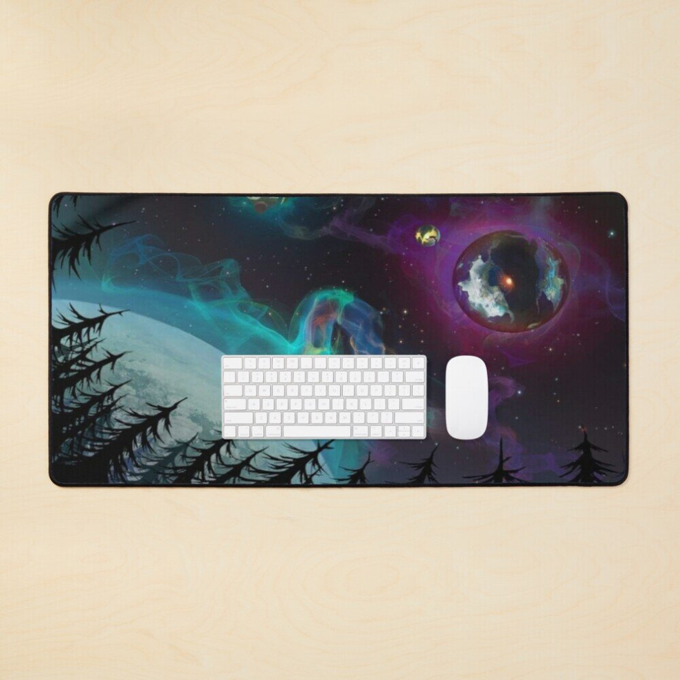 Desk Mat Outer Wilds Large Gaming Mouse Pad 35X16 Inch 7802738316193