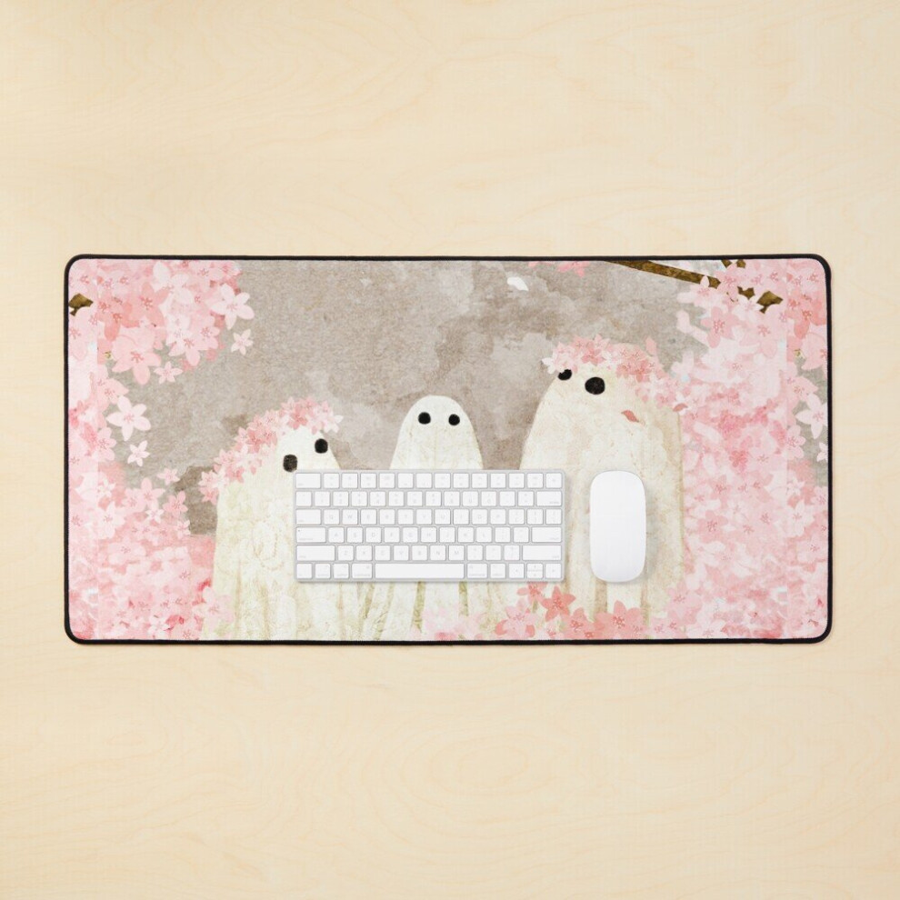 Desk Mat Cherry Blossom Party Large Gaming Mouse Pad 35X16 Inch 7802738310108