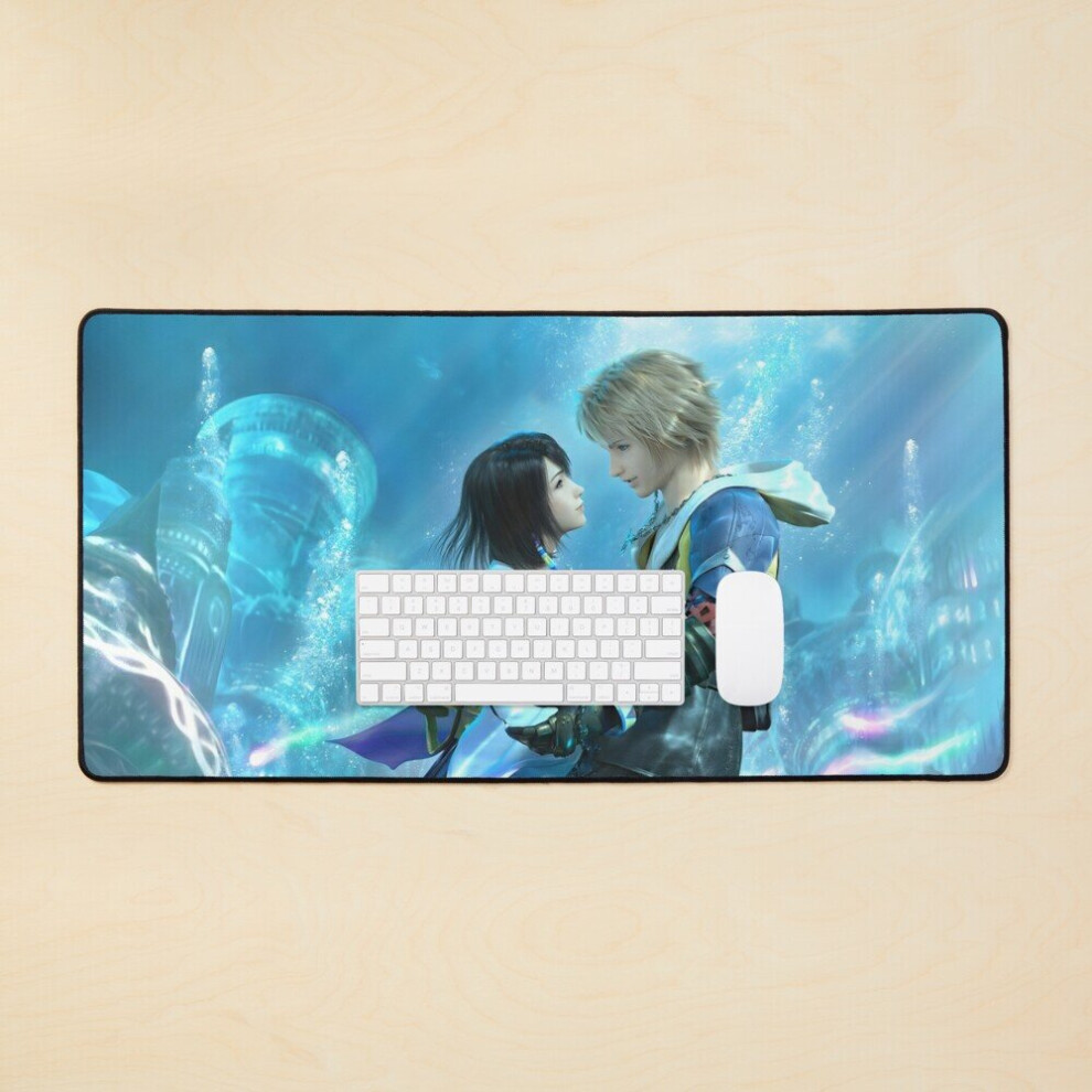 Desk Mat Final Fantasy X Large Gaming Mouse Pad 35X16 Inch 7802738328783