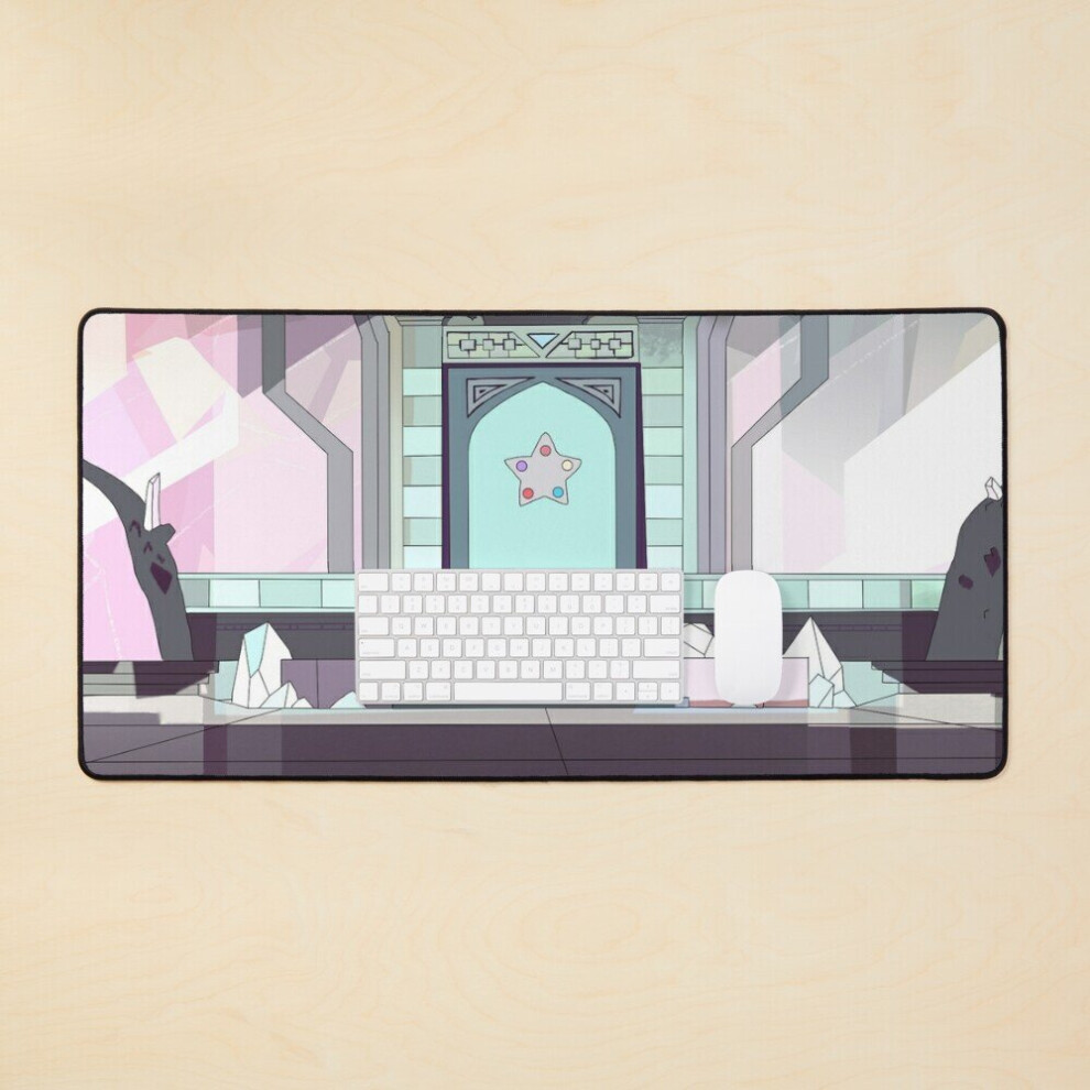Desk Mat Steven Universe Temple Warp Large Gaming Mouse Pad 35X16 Inch 7802738346206