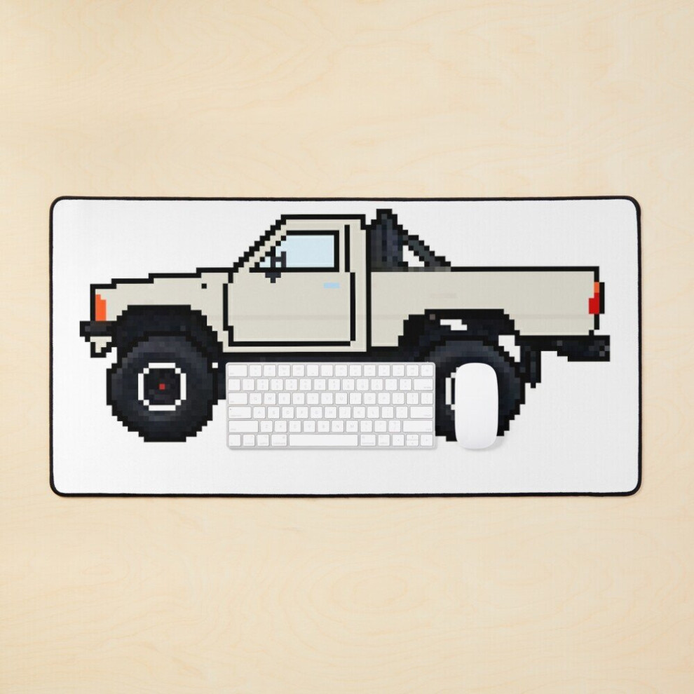 Desk Mat Toyota Hilux Pixel Art Image Large Gaming Mouse Pad 35X16 Inch 7802738333824