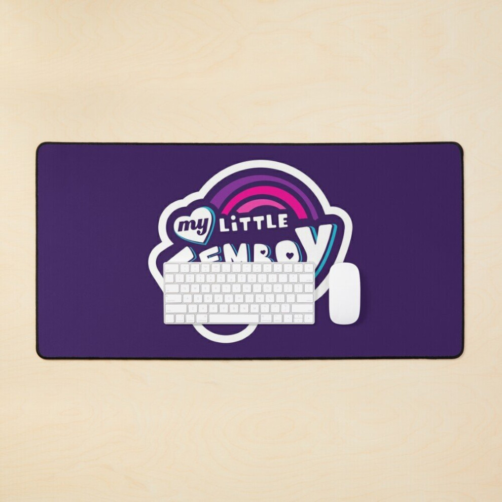 Desk Mat My Little Femboy Large Gaming Mouse Pad 35X16 Inch 7802738380613