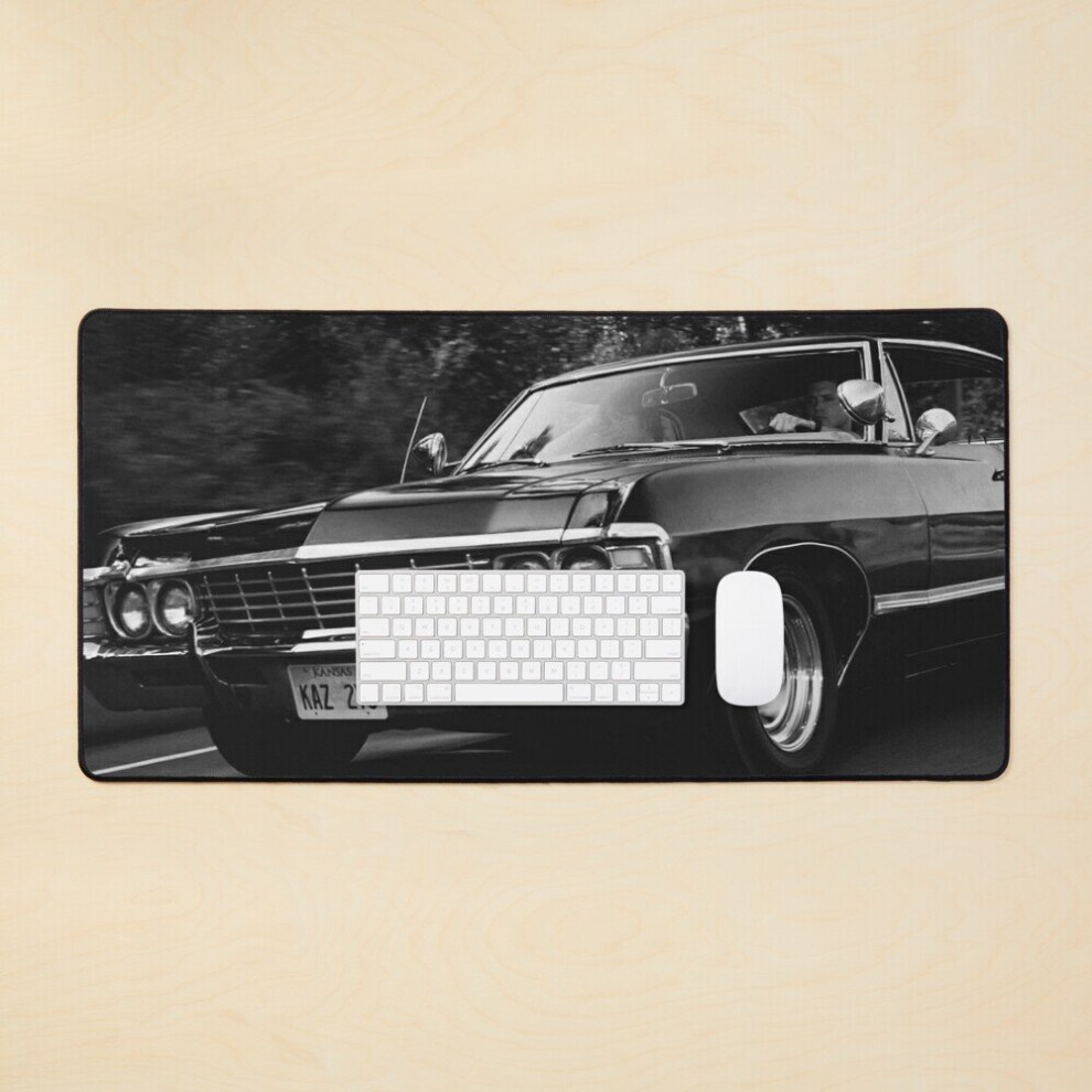 Desk Mat Supernatural Impala Large Gaming Mouse Pad 35X16 Inch 7802738333848