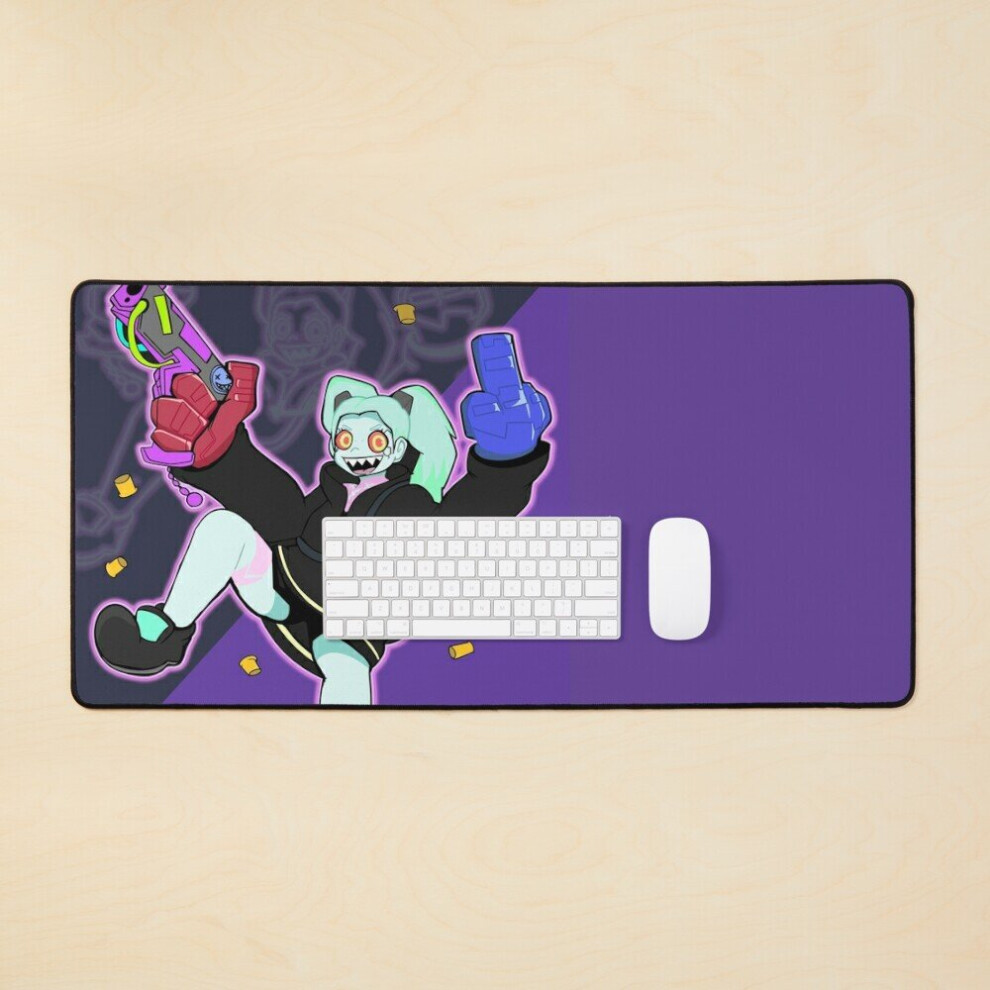 Desk Mat Edgerunners: Rebecca Large Gaming Mouse Pad 35X16 Inch 7802738370669