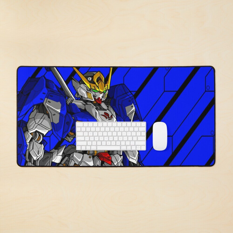 Desk Mat Asw G-08 Barbatos 6Th Form Large Gaming Mouse Pad 35X16 Inch 7802738316285