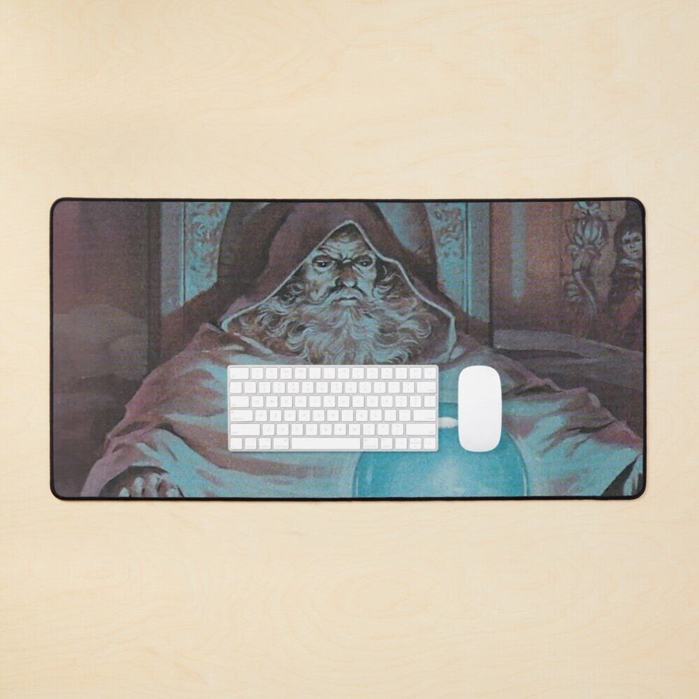Desk Mat Who Up Ponderin They Orb Large Gaming Mouse Pad 35X16 Inch 7802738318845