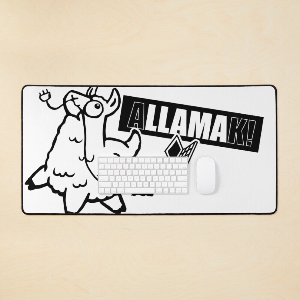 Desk Mat A Llama!!! It Edition (Alamak!) Large Gaming Mouse Pad 35X16 Inch 7802738390803