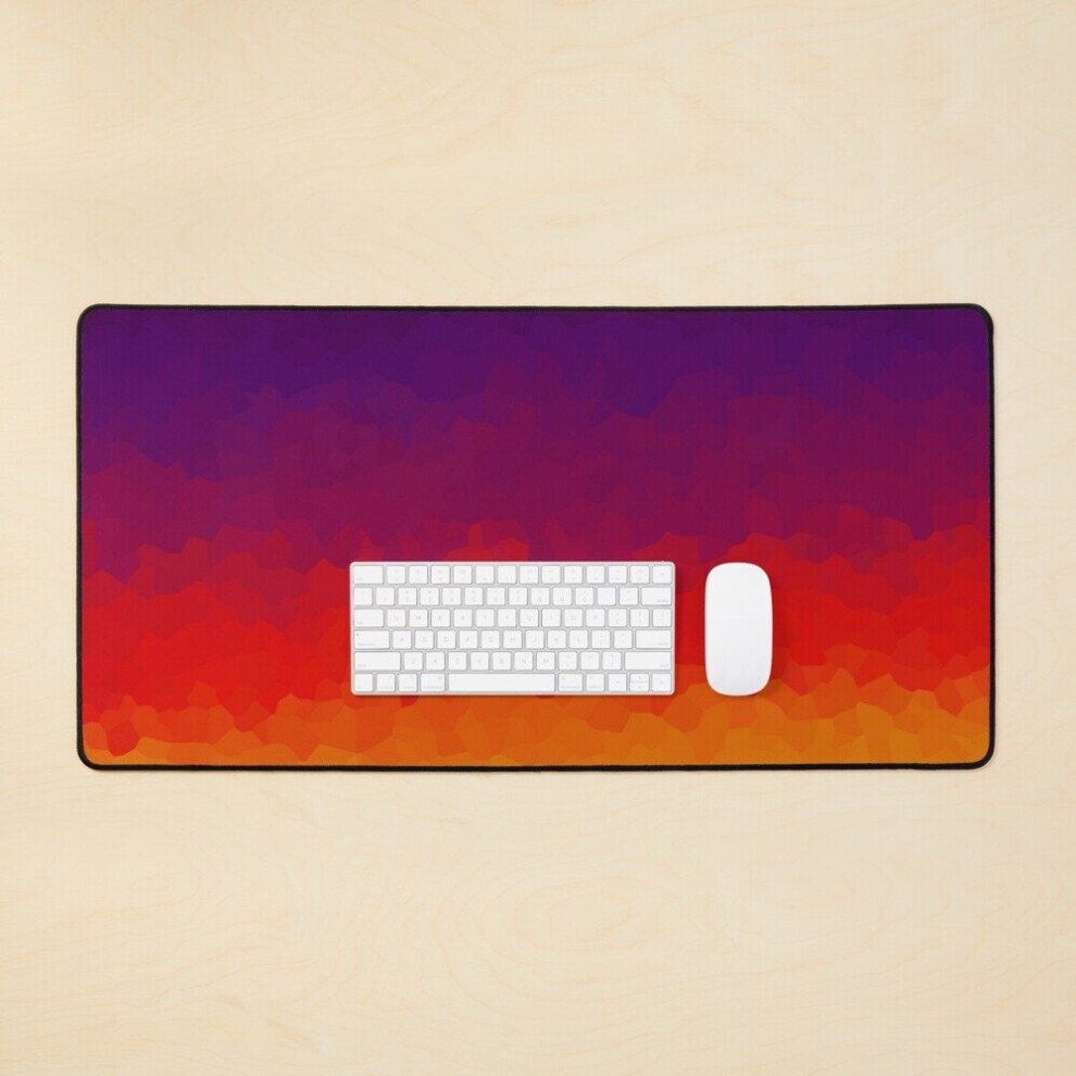 Desk Mat Crystal Sunset Large Gaming Mouse Pad 35X16 Inch 7802738326291