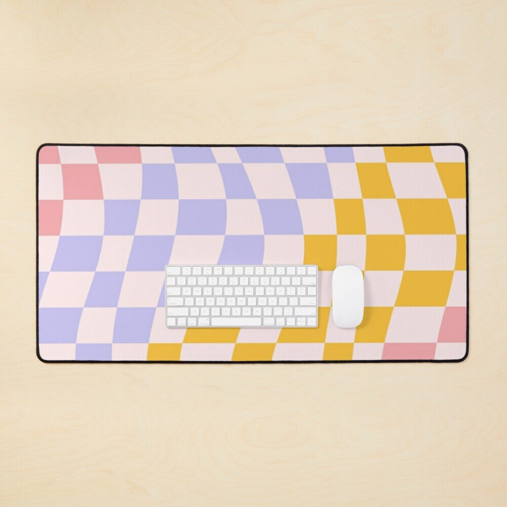 Desk Mat Happy 02 Large Gaming Mouse Pad 35X16 Inch 7802738388565