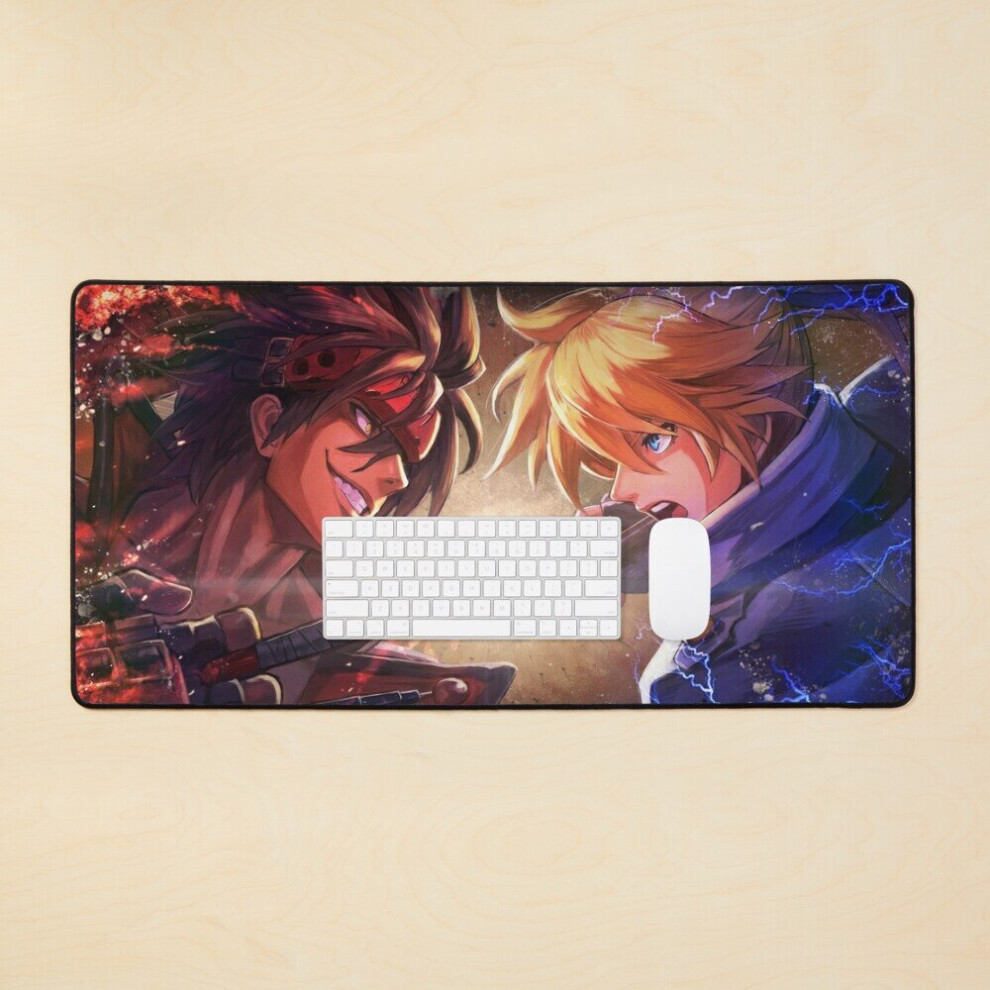 Desk Mat Guilty Gear Strive Large Gaming Mouse Pad 35X16 Inch 7802738361834