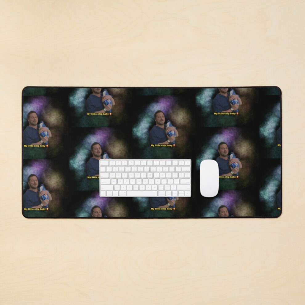 Desk Mat Alex Karev My Little Chip Baby - Greys Large Gaming Mouse Pad 35X16 Inch 7802738404630